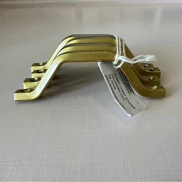 Gold Cabinet Handle Pulls Set - Picture 4 of 11